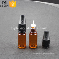 10 ml / 15 ml / 20 ml / 30 ml / 50 ml en gros PET verre PP matériel différent enfant preuve dropper e-liquide bouteille